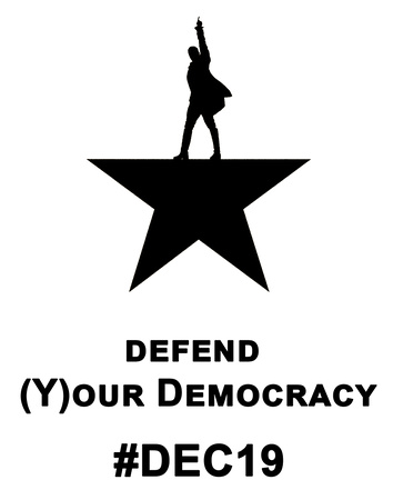 Defend Your Democracy Stencil